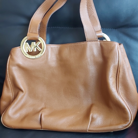 Michael Kors Brown Leather Purse - Picture 2 of 6